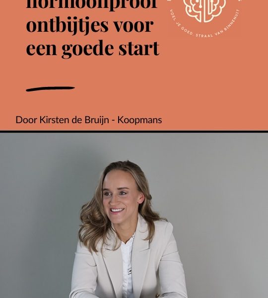 E-book: 10 snelle hormoonproof ontbijtjes voor een goede start